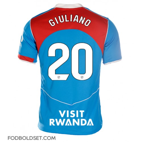 Atletico Madrid Giuliano Simeone #20 Tredjetrøje Dame 2025-26 Kortærmet